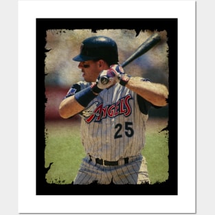 Jim Edmonds in Los Angeles Angels of Anaheim Posters and Art